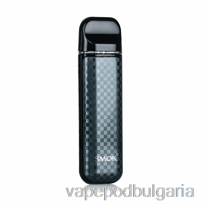 Vape 10000 Дръпки Smok Novo 2 25w Pod System Black Carbon Fiber